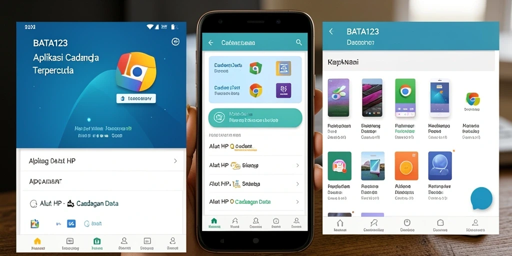 Antarmuka BATA123 untuk cadangan data yang sederhana dan efisien.