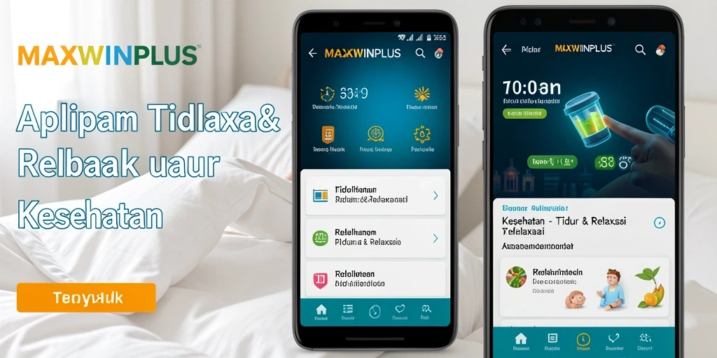 Tampilan antarmuka MAXWINPLUS yang menenangkan untuk pengalaman tidur optimal.