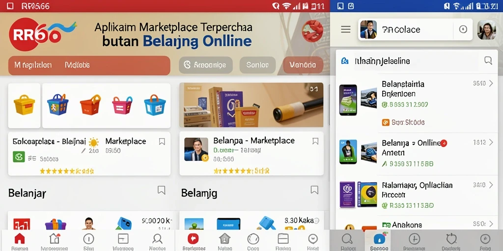 Tampilan antarmuka aplikasi RR666 yang modern dan menarik.